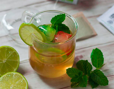 Thé glacé citron