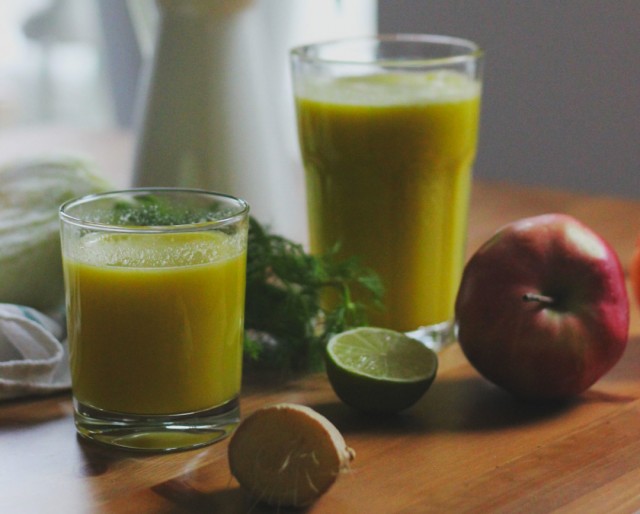 Réaliser un jus maison au concombre et à l'aneth